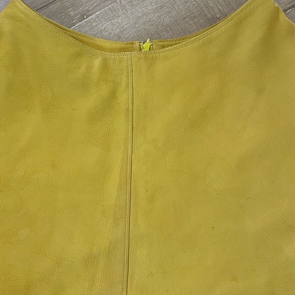 Vintage Versace Leather Skirt - Size small Size 4/6 - beautiful mini skirt - Picture 7 of 8